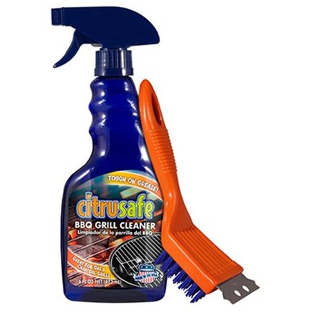 BRYSON INDUSTRIES Bryson Industries 258708 16 oz Grate Grill Cleaner with Brush Kit 258708
